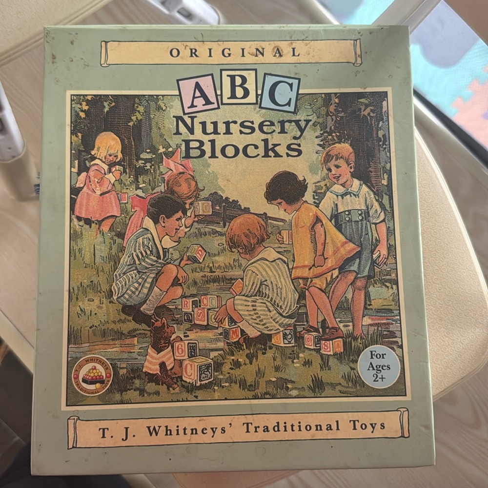 Vintage wooden blocks total of 26 block’s